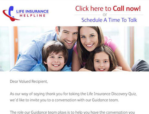 Email – Life Insurance – Hubspot